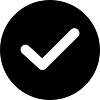 A checkmark icon to represent projects completed